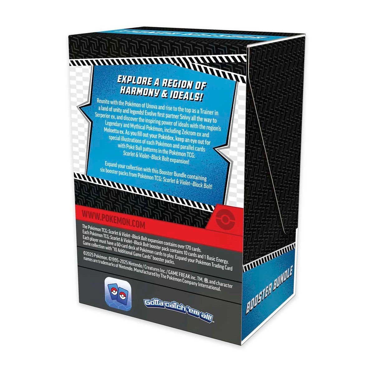 Pokemon TCG: Black Bolt Booster Bundle (6 Packs)